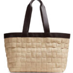 Bottega Veneta Cassette Tote Bag Apricot